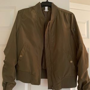 nordstrom bp olive bomber jacket
